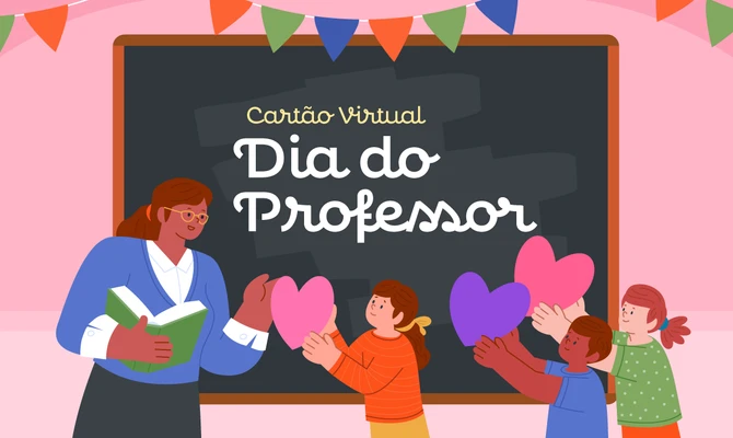 Cartão Virtual: Dia do Professor