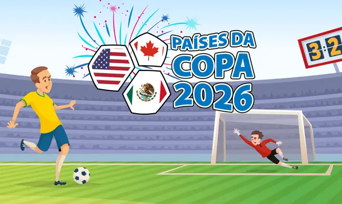 Países da Copa 2026